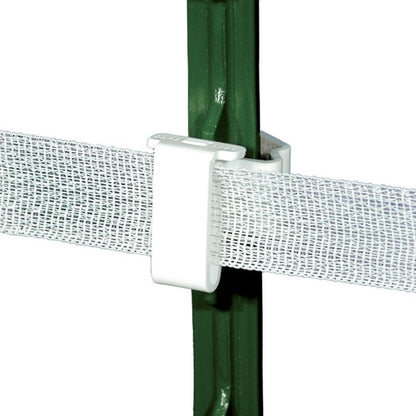 Safe-Fence T Post Polytape Insulator 25 Pk