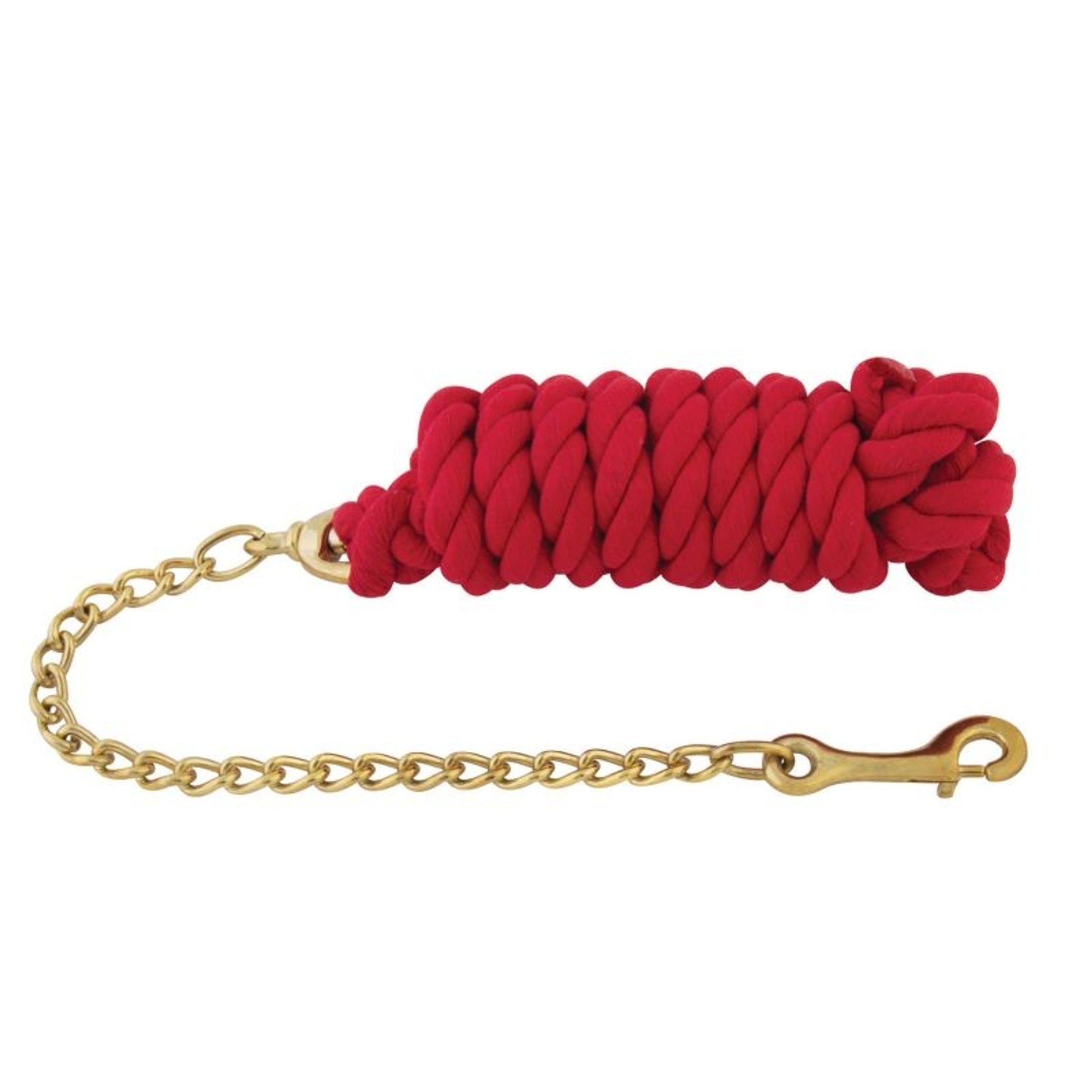 Basic Cotton Lead Rope with Stud Chain