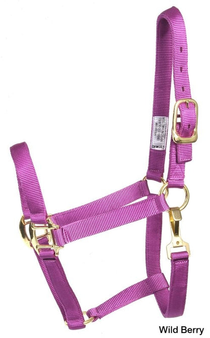 Deluxe 3-Ply Nylon Halter with Snap
