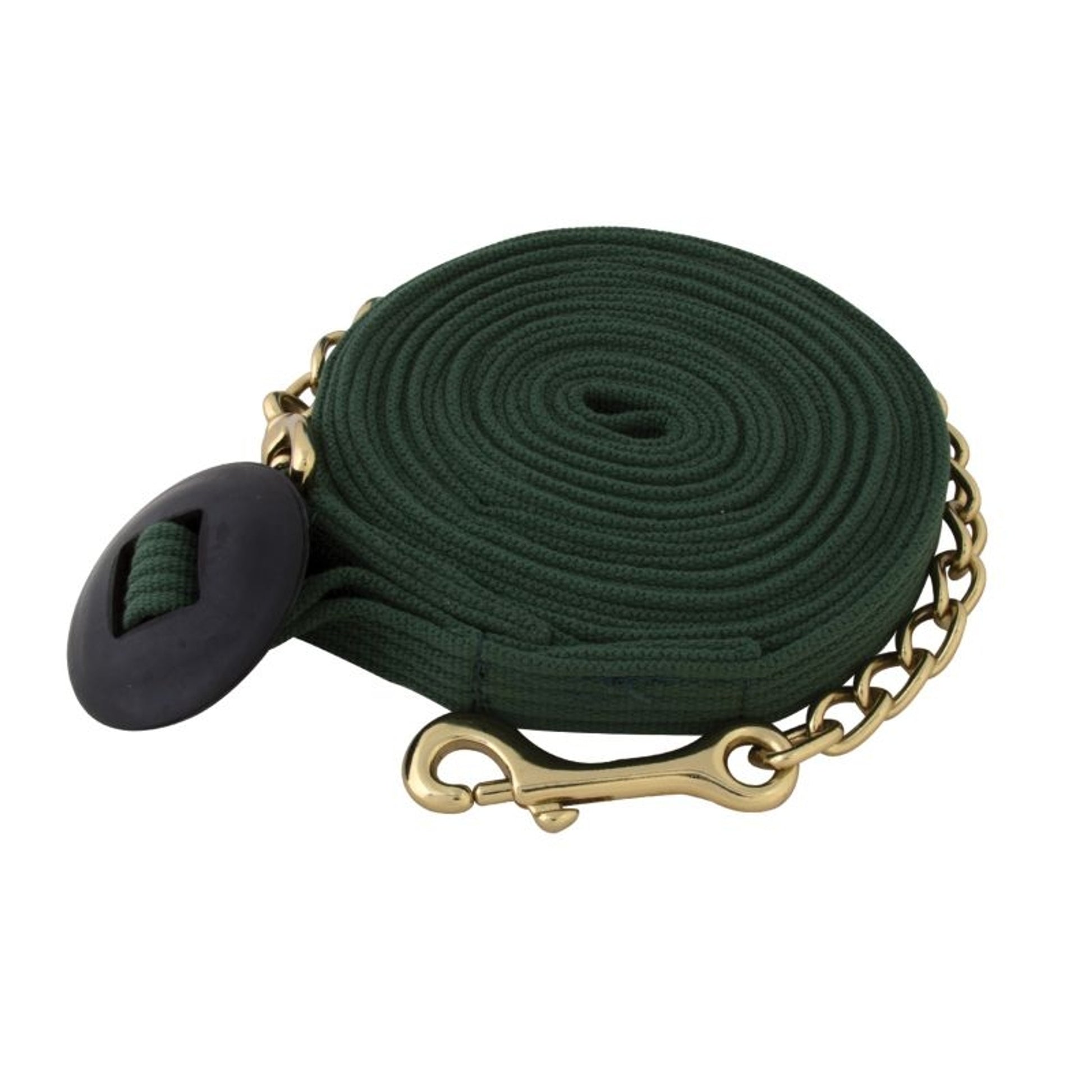Basic Flat Cotton Web Lunge Line with Chain
