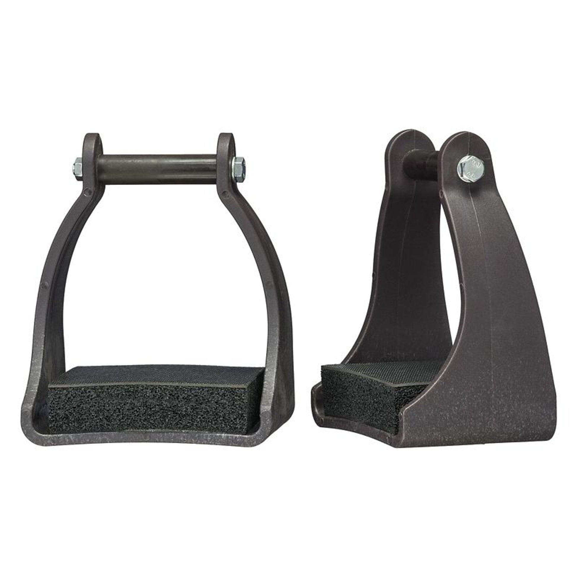 Tough1 Polymer Cushioned Trail Stirrups