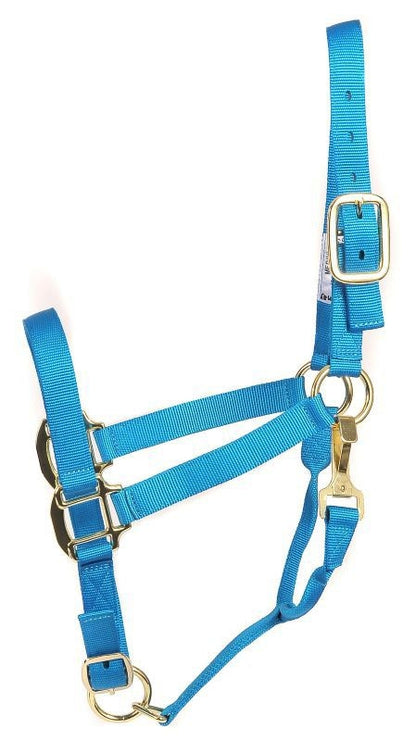 Deluxe 3-Ply Adjustable Nylon Halter with Snap