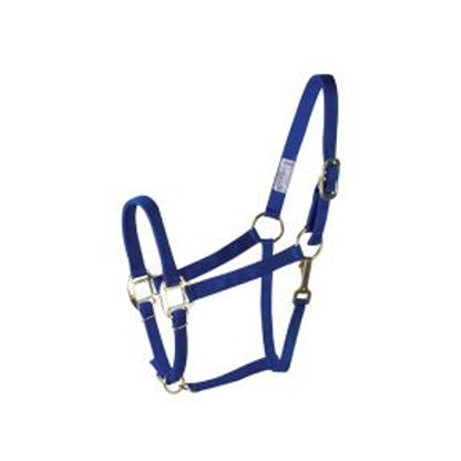 Deluxe 3-Ply Adjustable Nylon Halter with Snap