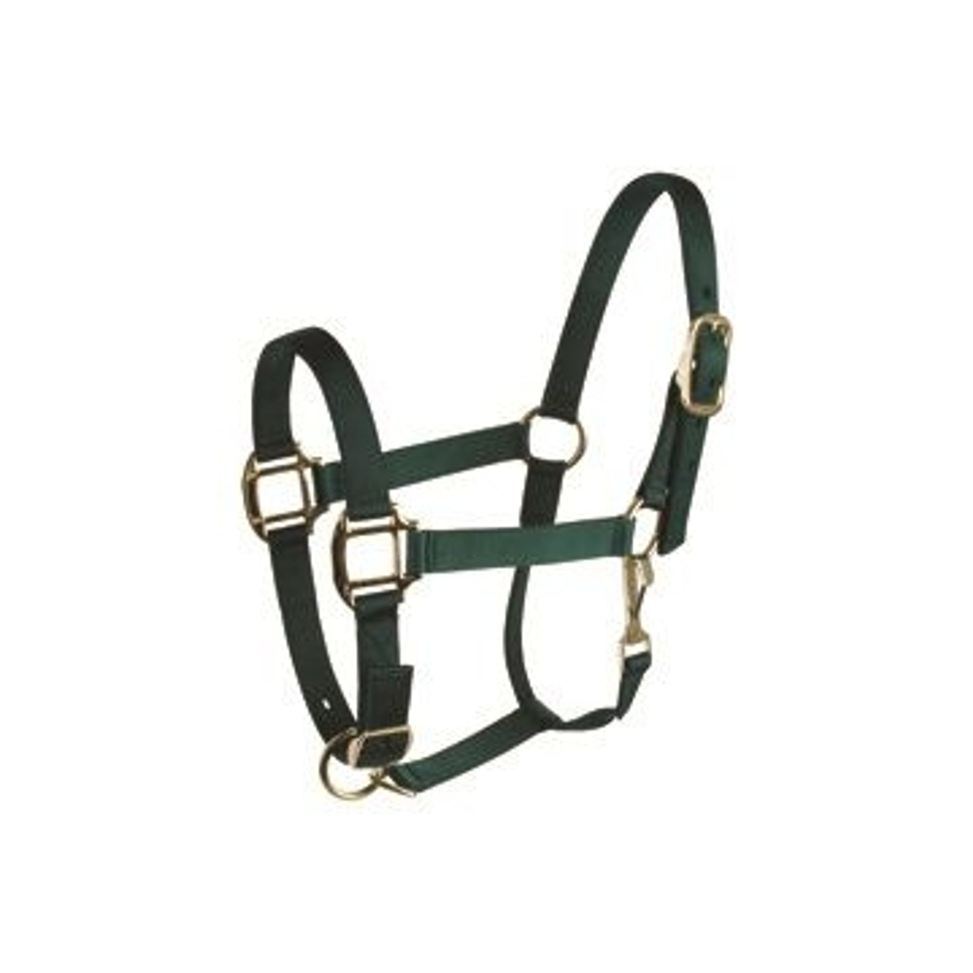 Deluxe 3-Ply Adjustable Nylon Halter with Snap