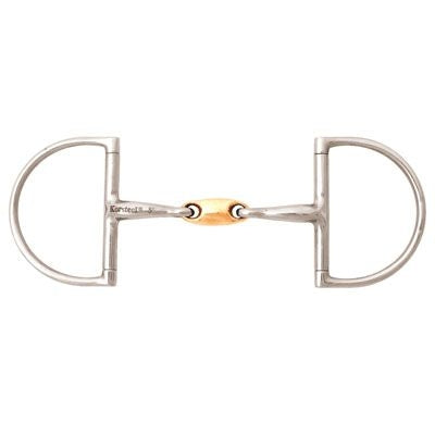 JP Korsteel Copper Link Hunter D-Ring Snaffle