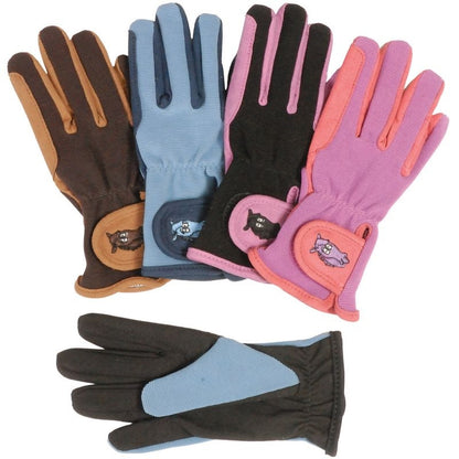 Tough1 Childs Embroidered Gloves