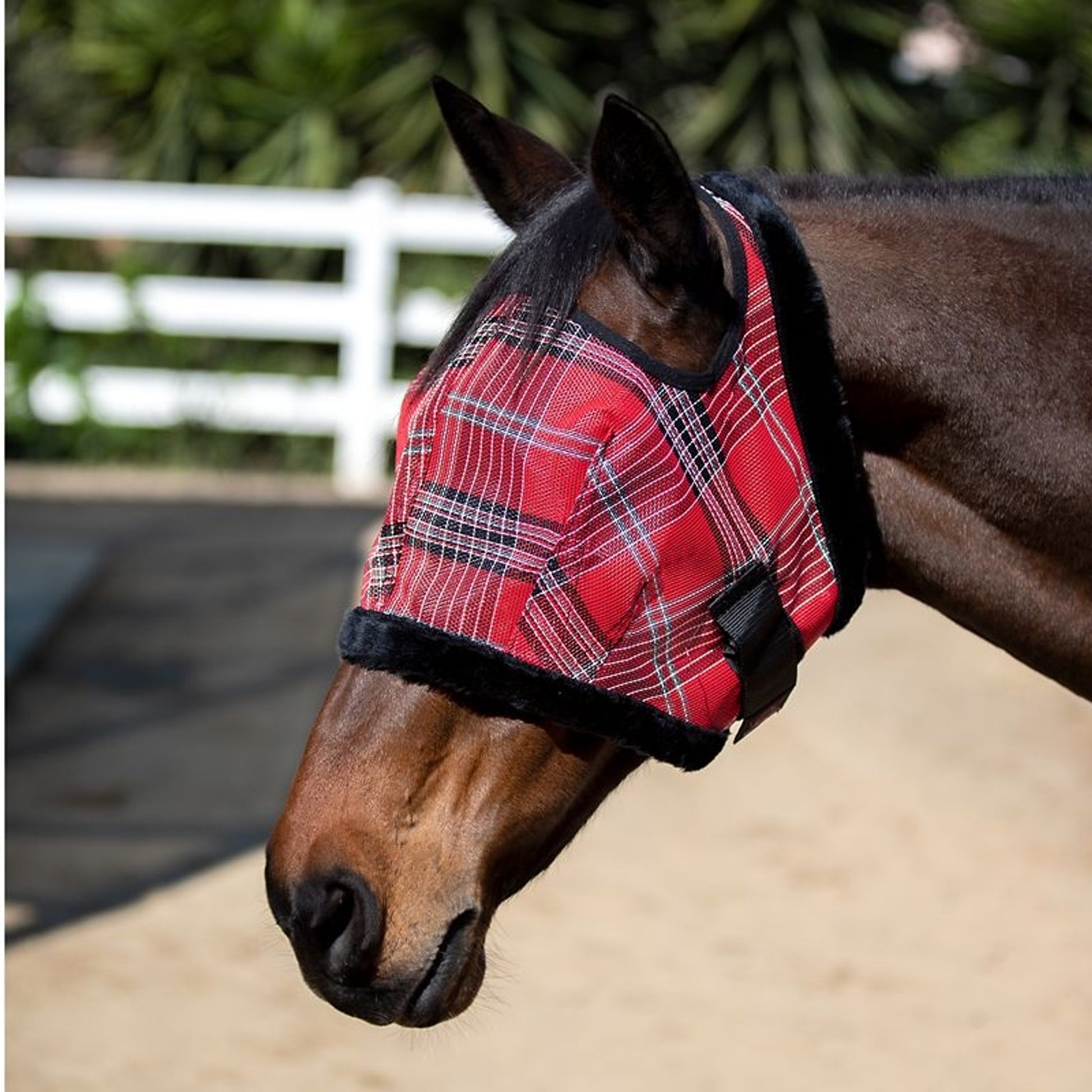 Kensington Signature Draft Fly Mask with Plush Fleece