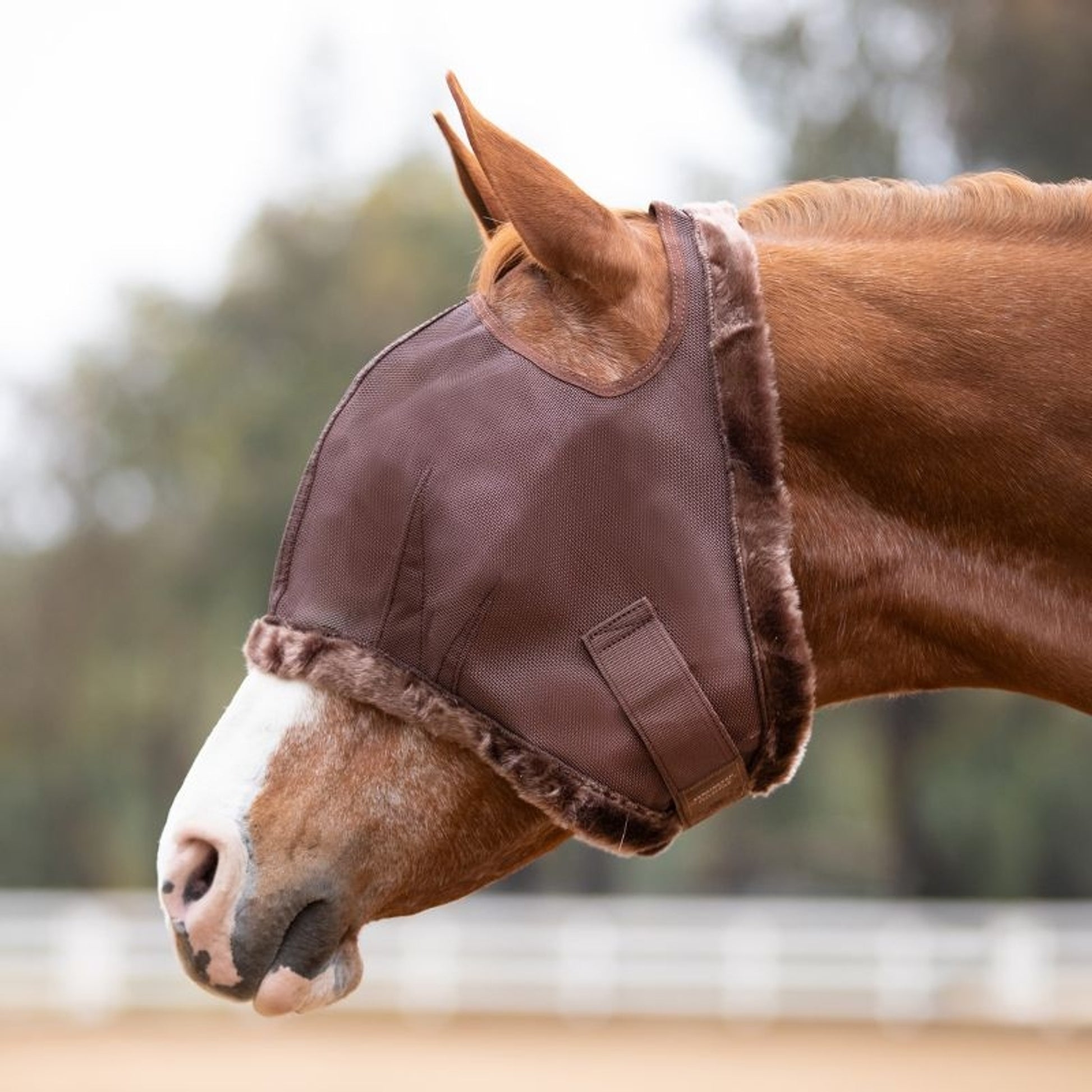 Kensington Signature Draft Fly Mask with Plush Fleece