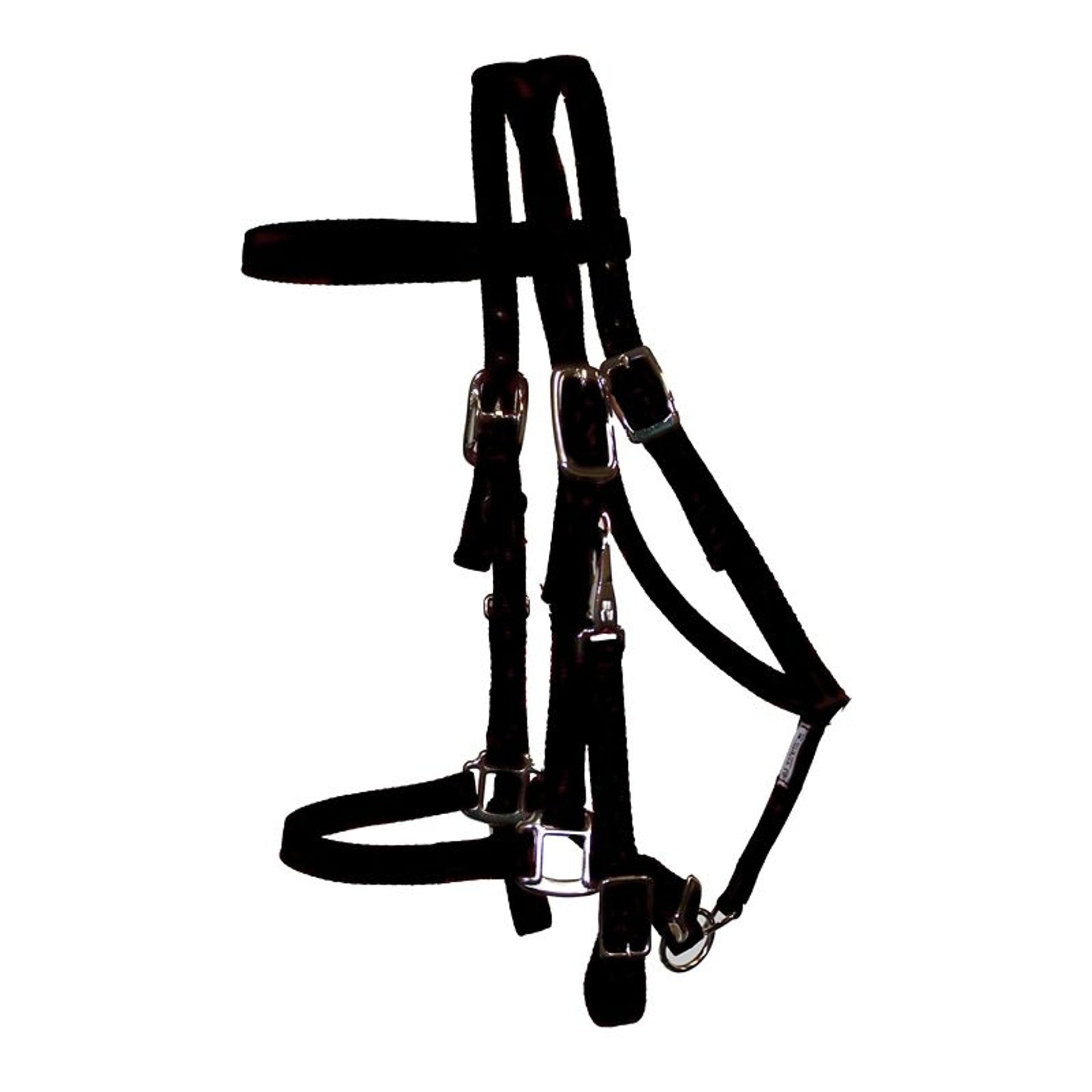 Triple E Nylon Halter Trail Bridle