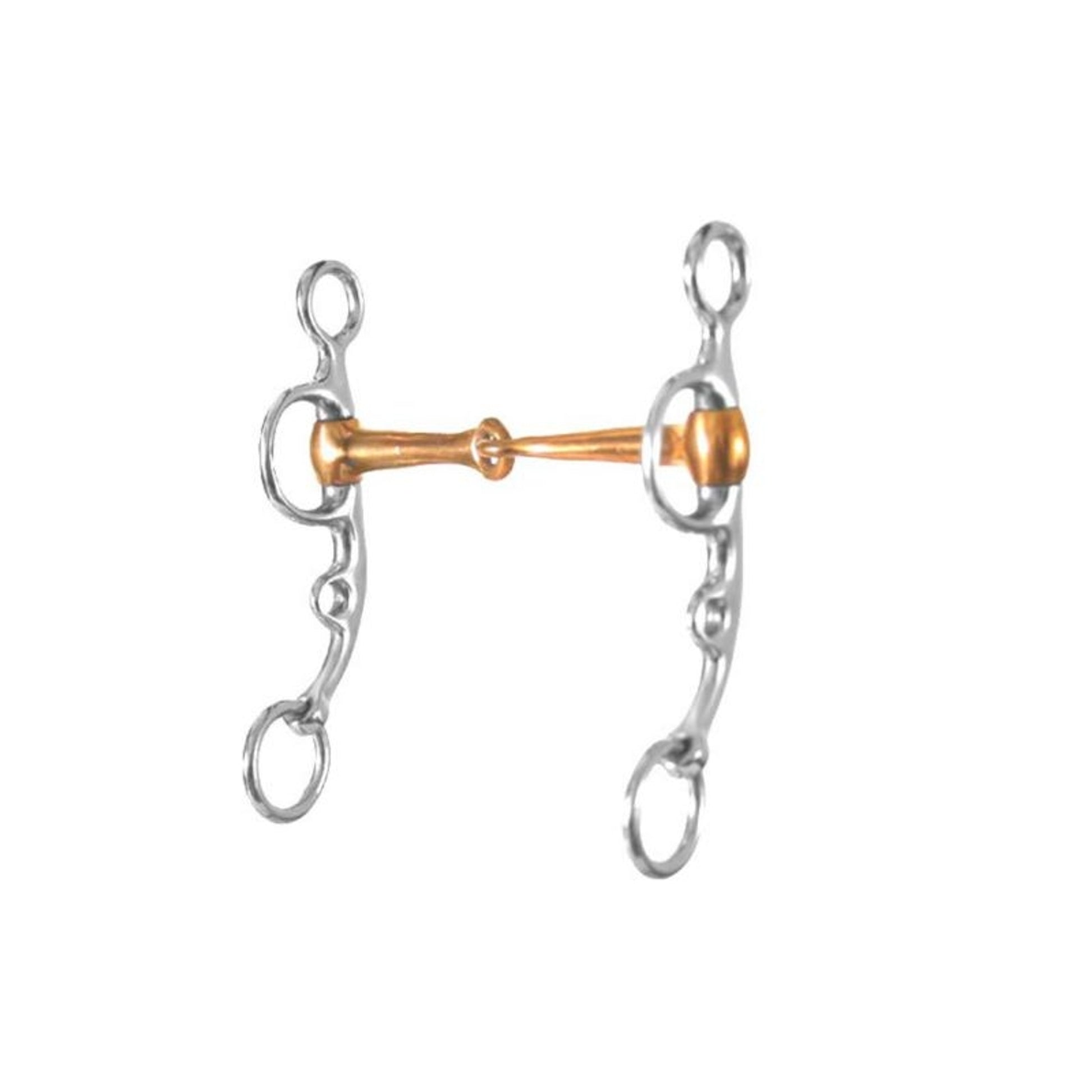 Western SS Copper Mouth Snaffle Argentine Bit