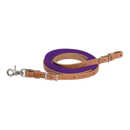 Weaver Suede Covered Barrel Rein