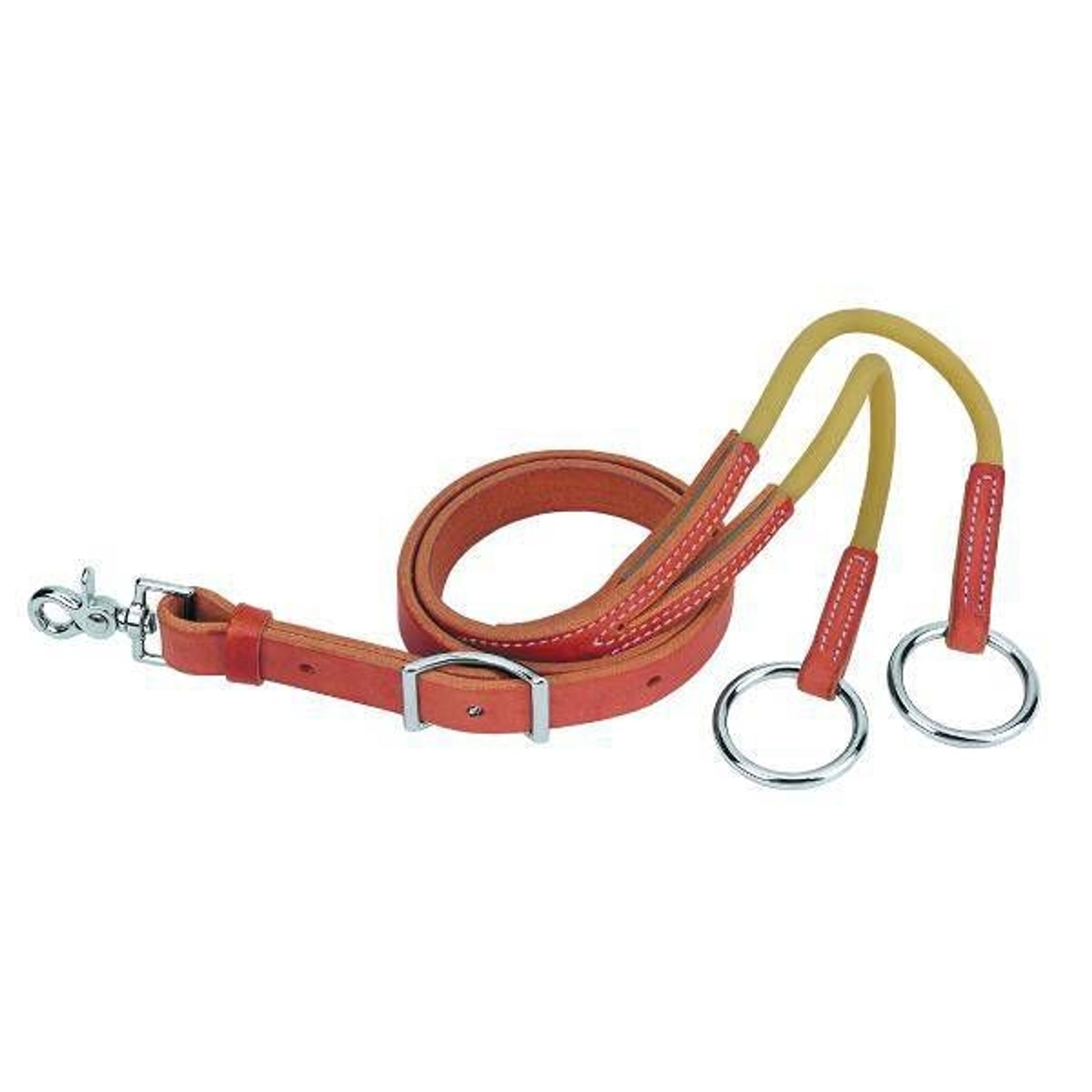 Weaver Harness Leather Rubber Tube Training Fork