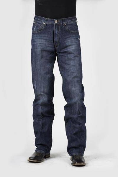 Stetson Mens 1312 5 Deco Stitch With V Jeans