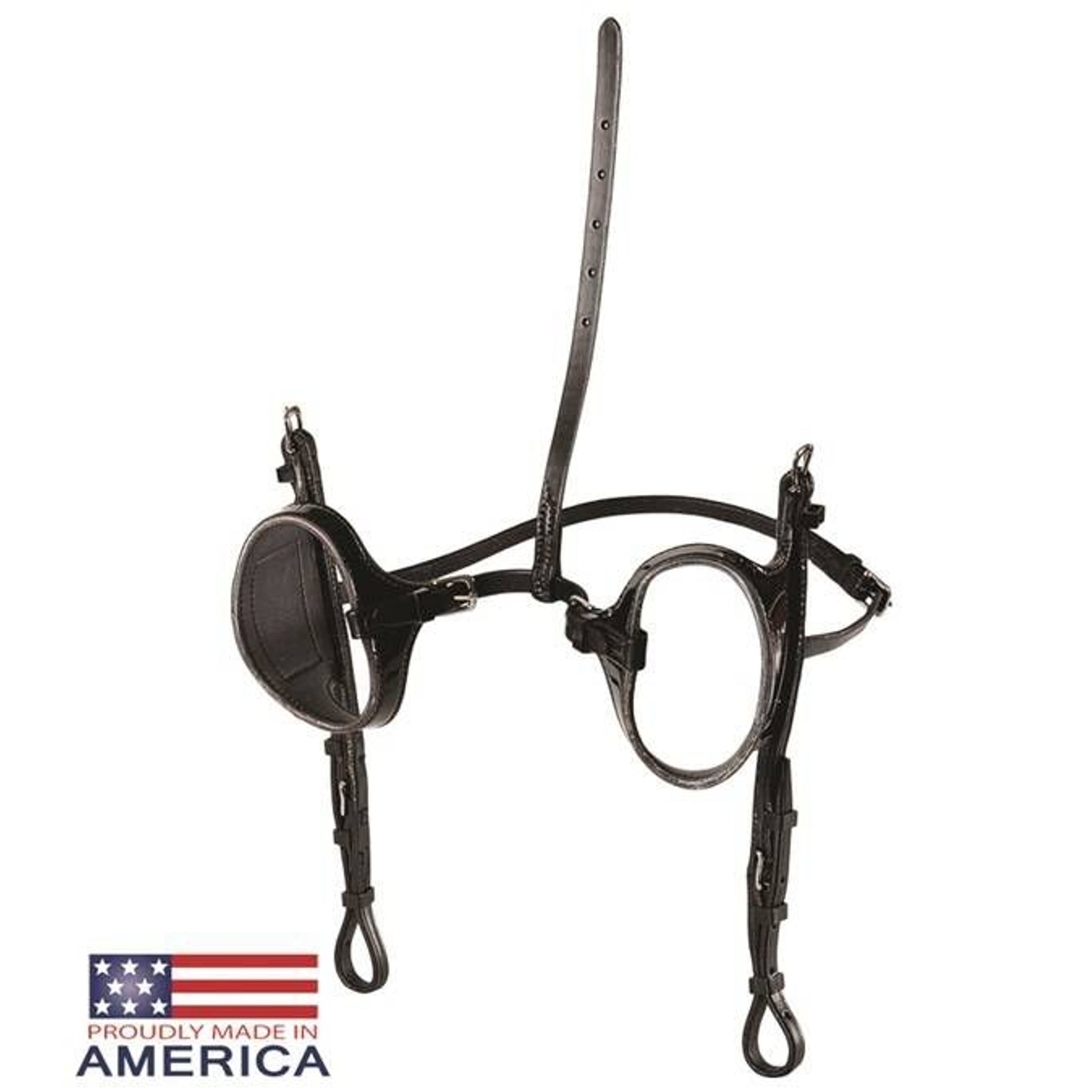 Featherweight Telescope Blinds Only Leather Black