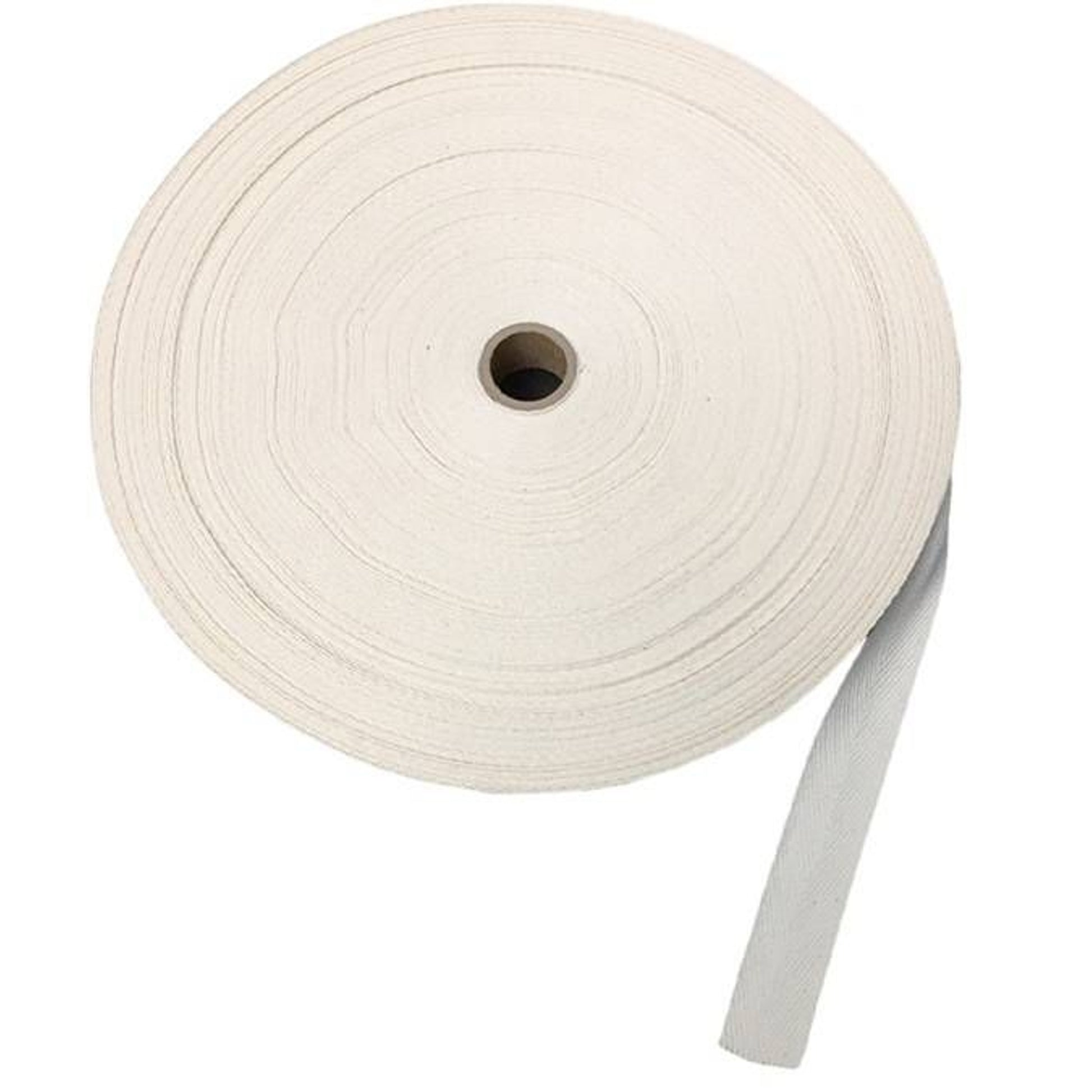 Tongue Tie Cloth Roll White 100 Yard Roll