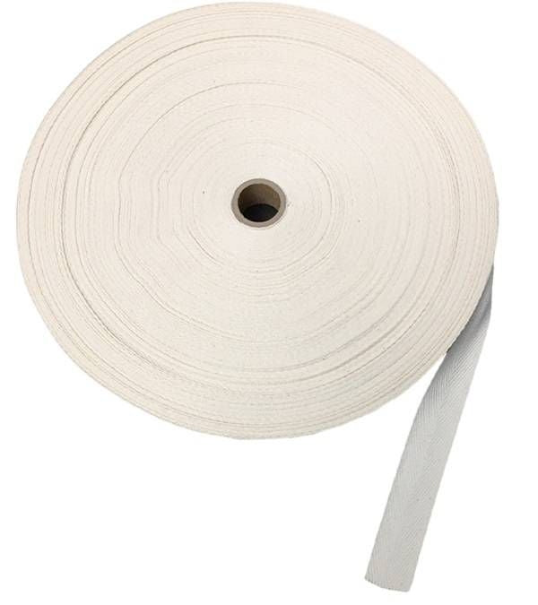 Tongue Tie Cloth Roll White 100 Yard Roll