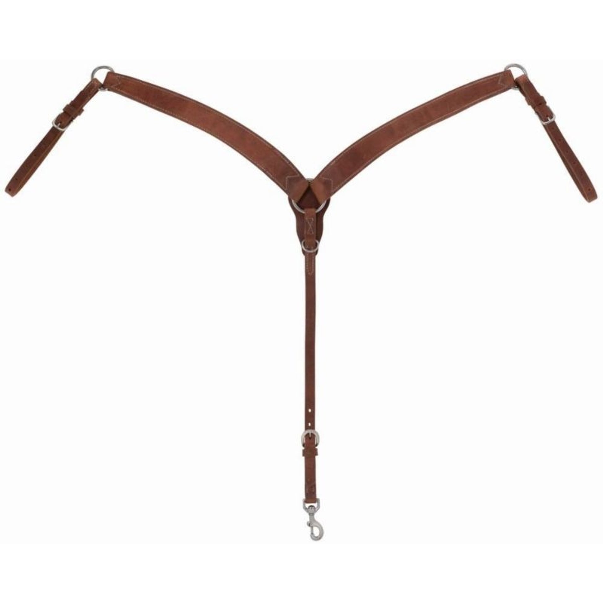 Weaver Protack Contoured Breast Collar Russet
