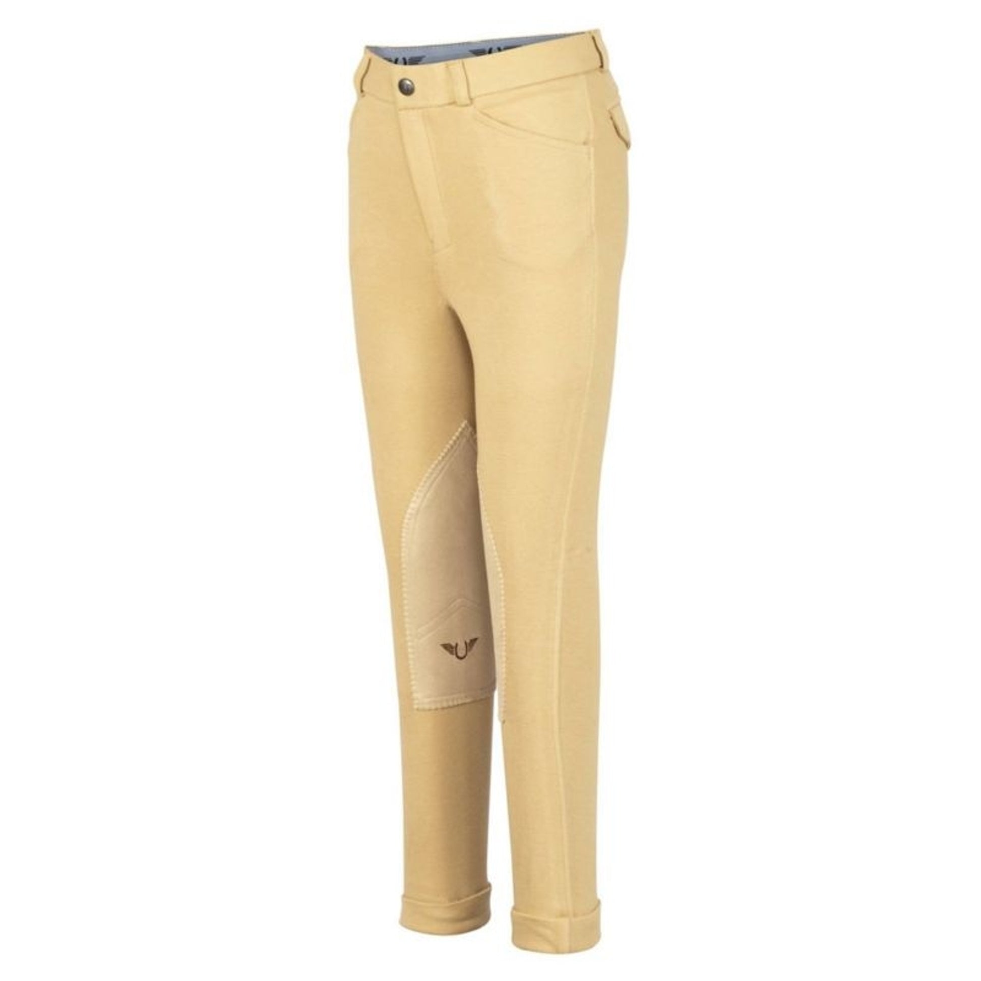 Tuffrider Boys Patrol Light Jodhpurs Light Tan 10